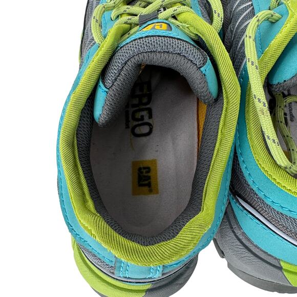 CAT Caterpillar Ergo Work‎ Shoes Connexion Steel Toe Multicolor Womens Size 7 - Picture 6 of 11